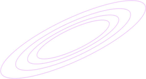 Purple concentric rings on a black background.